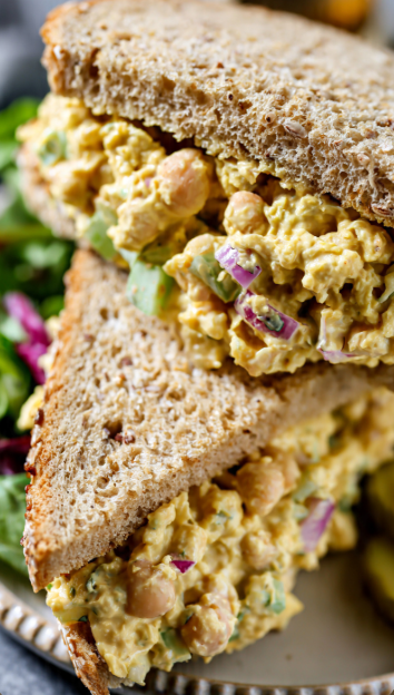 Vegan Chickpea Salad Sandwich Recipe