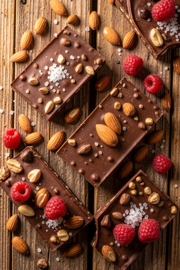 Barras de Chocolate Veganas Caseras