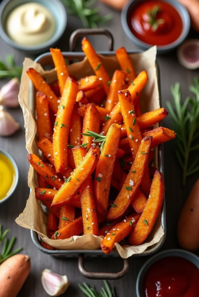 Air Fryer Sweet Potato Fries Recipe