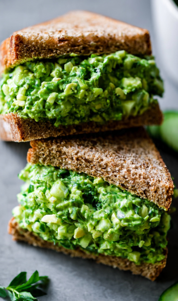 Green Goddess Salad Sandwich