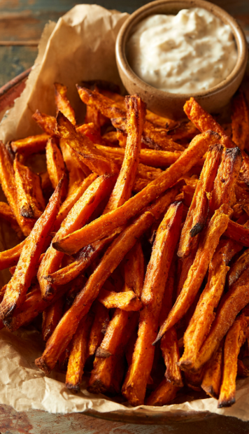 Crispy Air Fryer Sweet Potato Fries Recipe