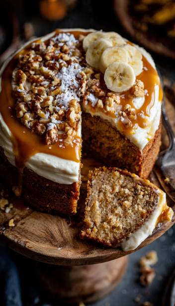 Vegan Banana Cake Recipe