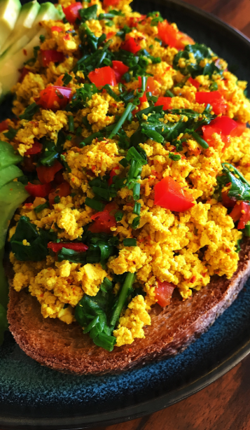 Vegan Tofu Scramble Recipe