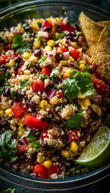 Easy Quinoa And Black Bean Salad Recipe