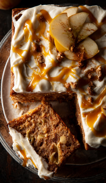 Vegan Apple Spice Cake Recipe